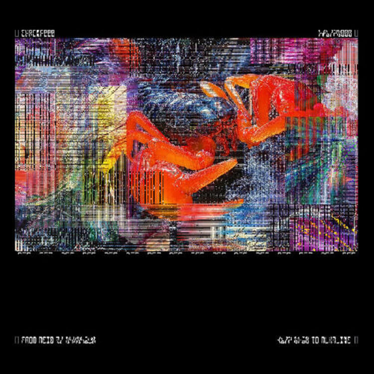 Bicep - Chroma 000 2LP (neon acrylic sheet with laser etching in Mylar wrap sleeve)