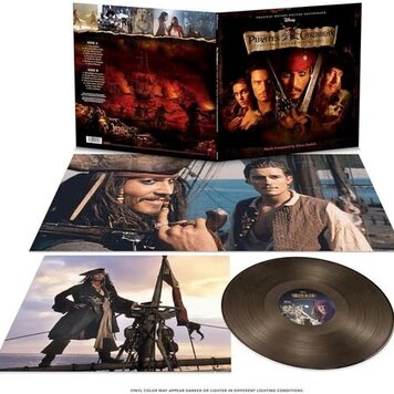 Pirates Of the Caribbean: The Curse Of The Black Pearl Soundtrack LP (black ice vinyl)