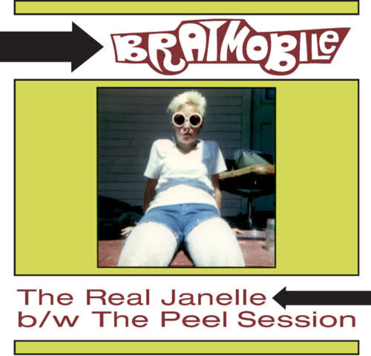 Kill Rock Stars Bratmobile - The Real Janelle & The Peel Session LP (double EP) (RSD BF '25)