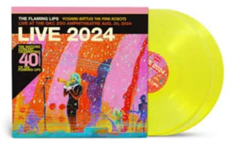 Rhino Flaming Lips, The - Yoshimi Battles the Pink Robots -  Live at the Zoo Amph., OKC 8-30-24   2LP (RSD BF '25)