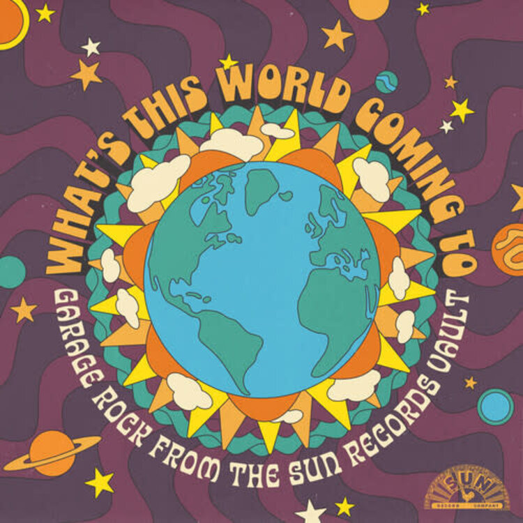 Sun Records Various - What's This World Coming To: Garage Rock from the Sun Records Vault LP (RSD BF '25 zoetrope vinyl)
