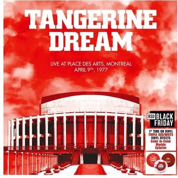 Culture Factory USA Tangerine Dream - Live at Place des Arts, Montreal - April 10, '77 3LP (RSD BF '25)