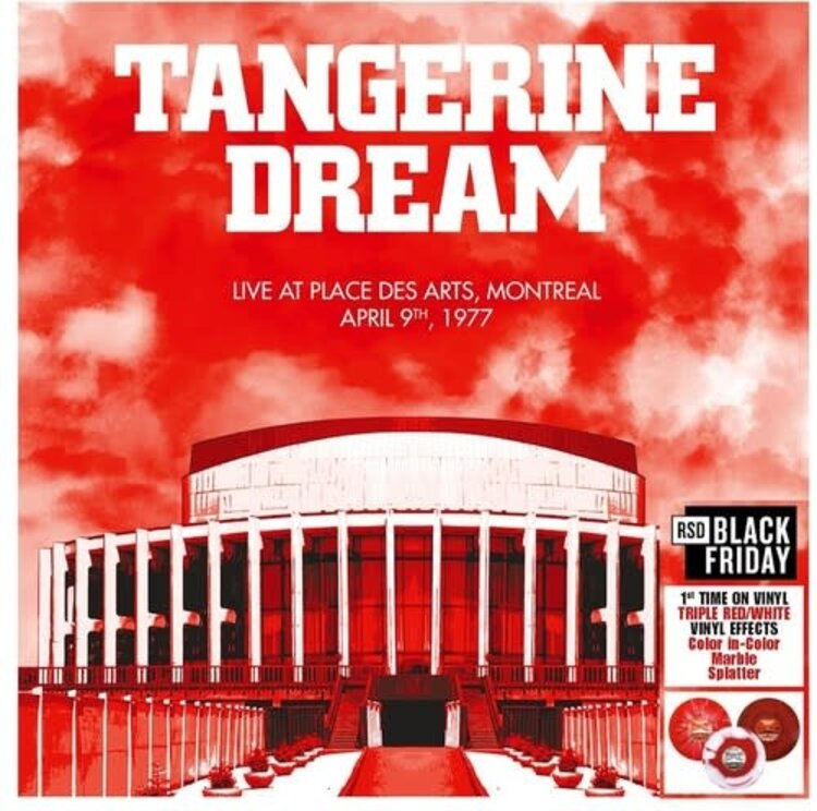 Culture Factory USA Tangerine Dream - Live at Place des Arts, Montreal - April 10, '77 3LP (RSD BF '25)