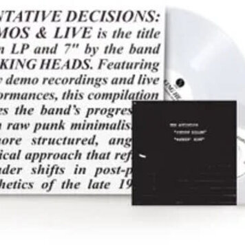 Rhino Talking Heads - Tentative Decisions: 1974-1976 LP+7" (RSD BF '25)