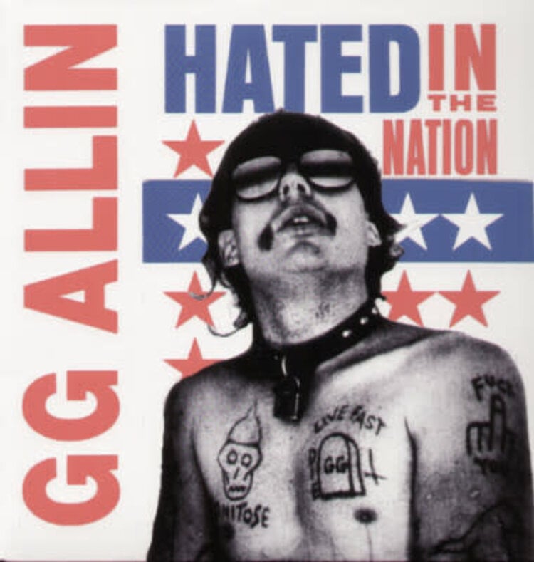 ROIR Allin, GG - Hated in the Nation LP