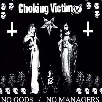 Hellcat Choking Victim - No Gods / No Managers CD