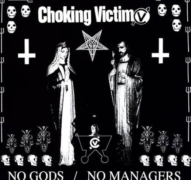 Hellcat Choking Victim - No Gods / No Managers CD
