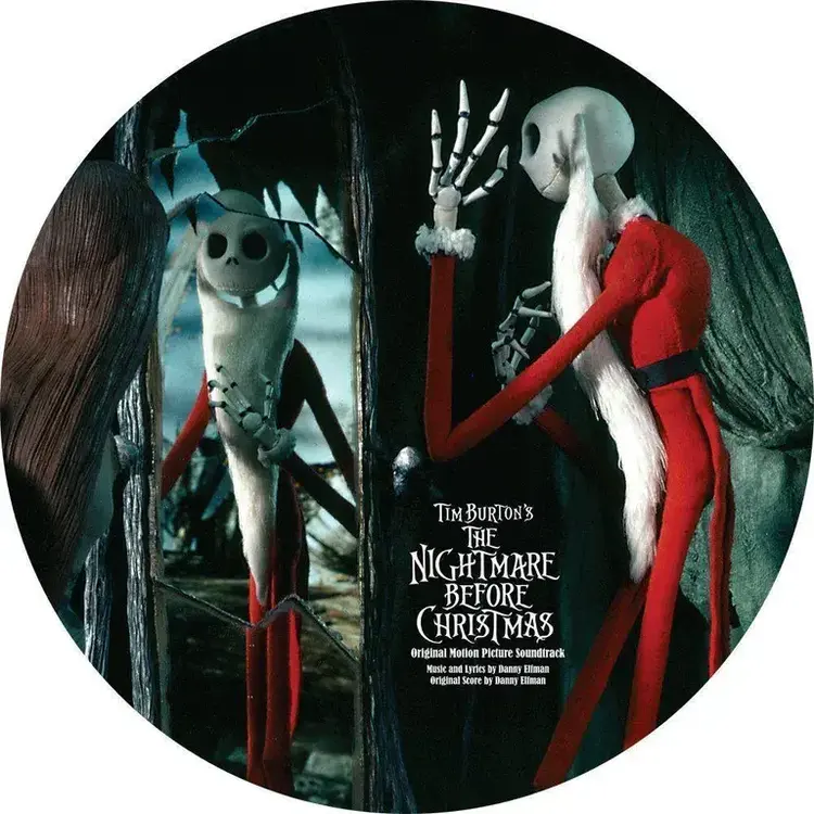 Walt Disney Records Nightmare Before Christmas Soundtrack 2LP (picture disc)
