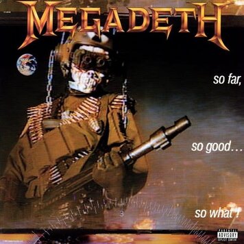 Capitol Megadeth - So Far So Good So What LP