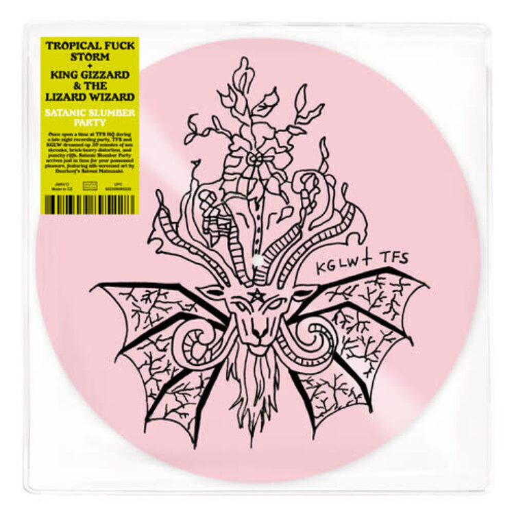 Joyful Noise Tropical Fuck Storm/King Gizzard... - Satanic Slumber Party LP (pink silkscreened vinyl)