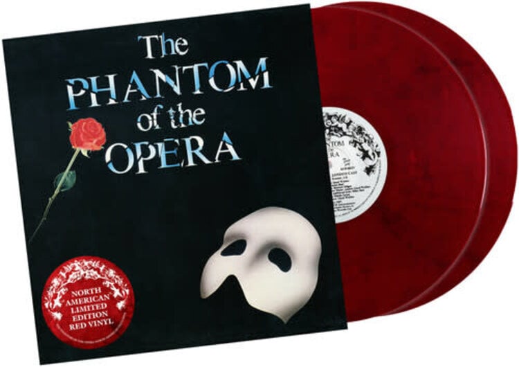 Phantom of the Opera, The  original cast recording (Andrew LLoyd Webster) 2LP (red vinyl) (musicals)