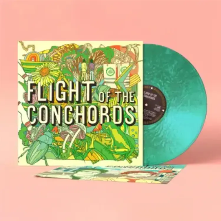 Flight of the Conchords - (self-titled) LP (metallic green vinyl)