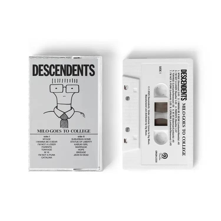 Org Music Descendents - Milo Goes to College CASSETTE