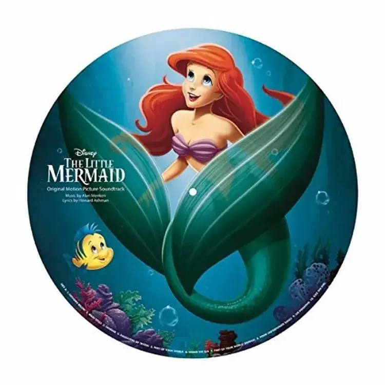 Walt Disney Records Little Mermaid Soundtrack LP (picture disc)