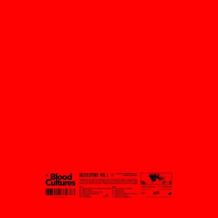 Many Hats Dist Blood Cultures - Skate Story: Vol 1 LP (red vinyl)