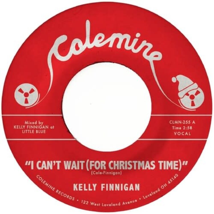 Finnigan, Kelly - I Can't Wait (For Christmas Time) 7" (white vinyl)