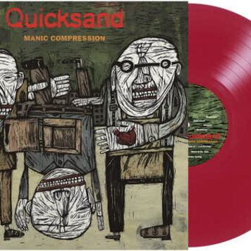 Iodine Recordings Quicksand - Manic Compression LP (red vinyl)