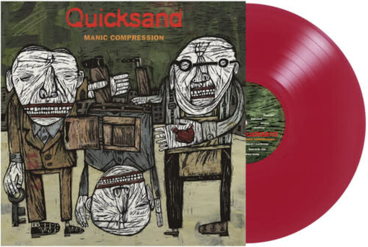 Iodine Recordings Quicksand - Manic Compression LP (red vinyl)