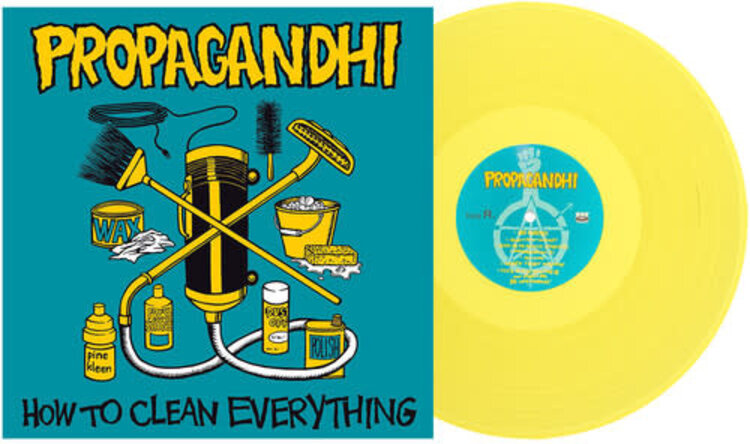 Propagandhi - How to Clean Everything LP (yellow vinyl)