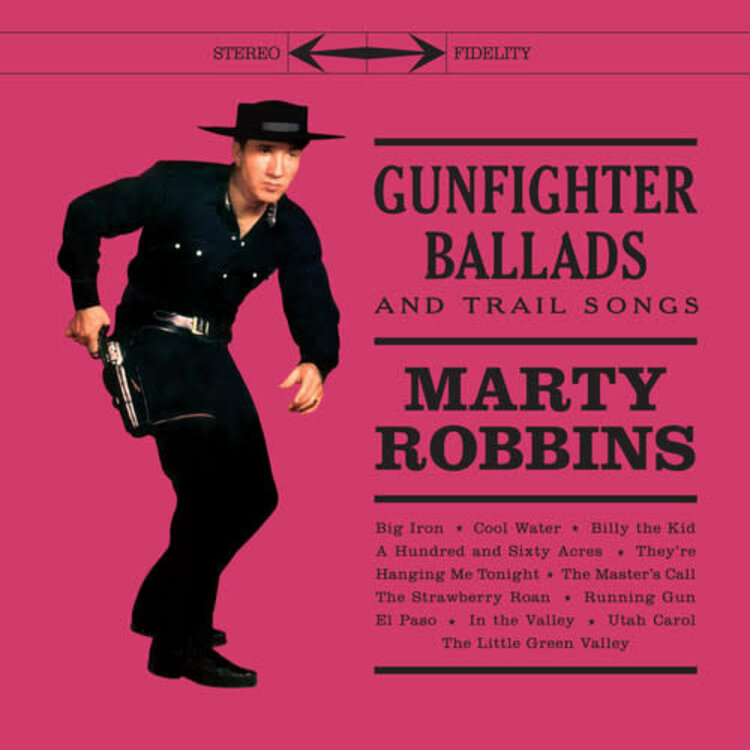 Wax  Time Robbins, Marty - Gunfighter Ballads & Trail Songs LP (clear vinyl)