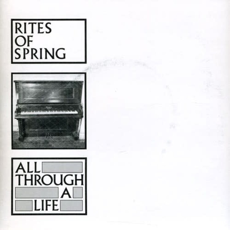 Dischord Records Rites of Spring - All Through A Life  7"