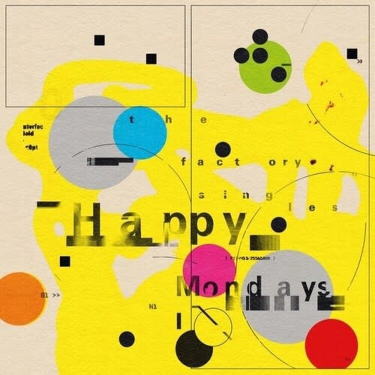 London Records Happy Mondays - The Factory Singles (Best Of) 2LP (maroon and yellow vinyl)