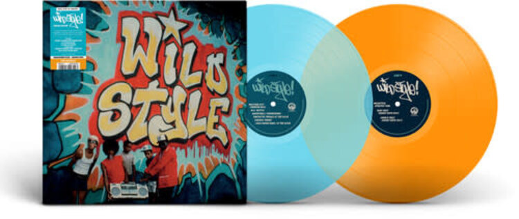 Mr Bongo Wild Style/Various- self-titled 2 LP (blue/orange vinyl)