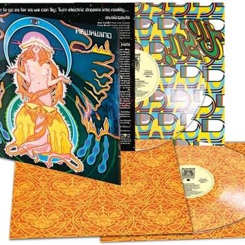 Atomhenge Hawkwind - Space Ritual 2LP (50th anniv. color vinyl w/poster uk import)