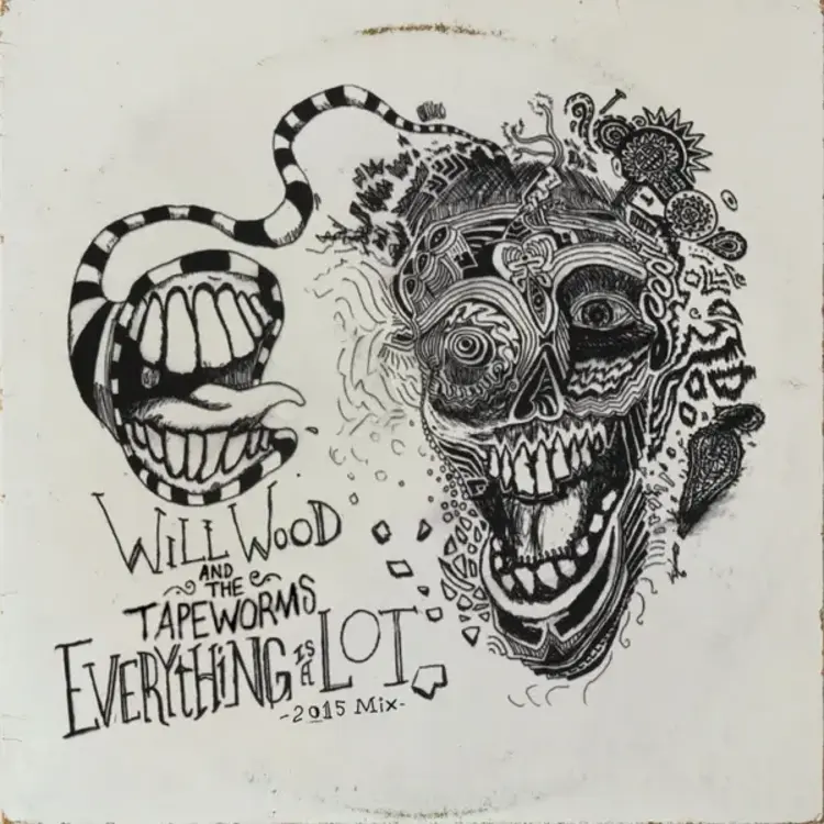 Hostile City Wood, Will & The Tapeworms - Everything Is A Lot 2LP (clear, black ice splatter vinyl)