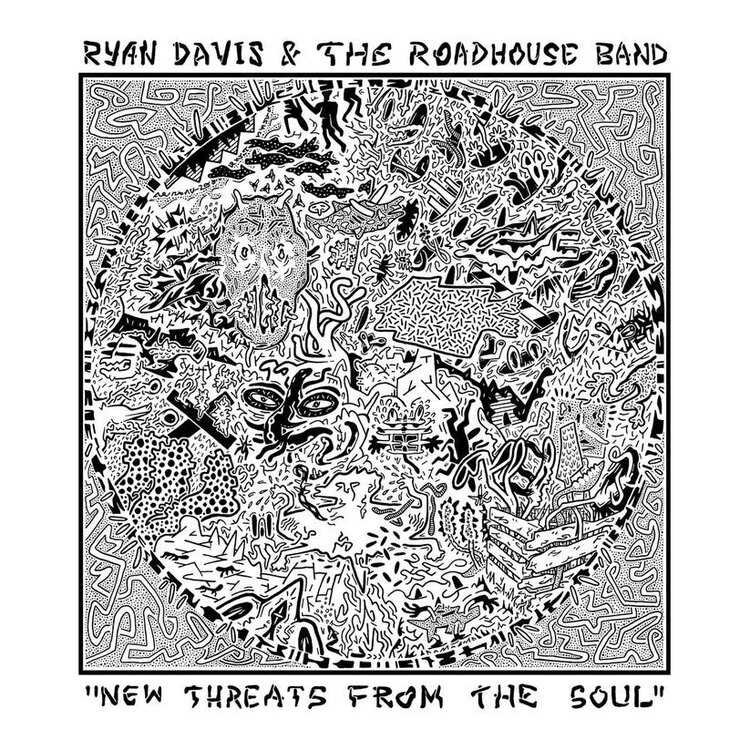 10K Davis, Ryan and the Roadhouse Band - New Threats from the Soul 2LP
