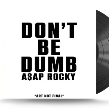 Pre-Order - A$AP Rocky - Don't Be Dumb 2LP