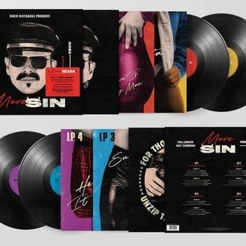 Various Artirsts - Disco Discharge Presents: More Sin - Box Of Sin Vol.2 4 LP
