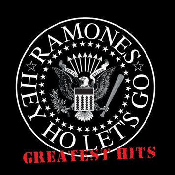 Rhino Ramones, The - Greatest Hits LP (black ice vinyl)