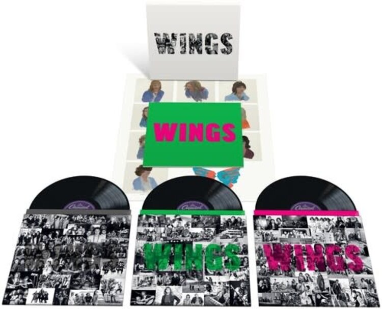 McCartney, Paul & Wings - Wings 3LP (180g deluxe w/ poster & hardback case)