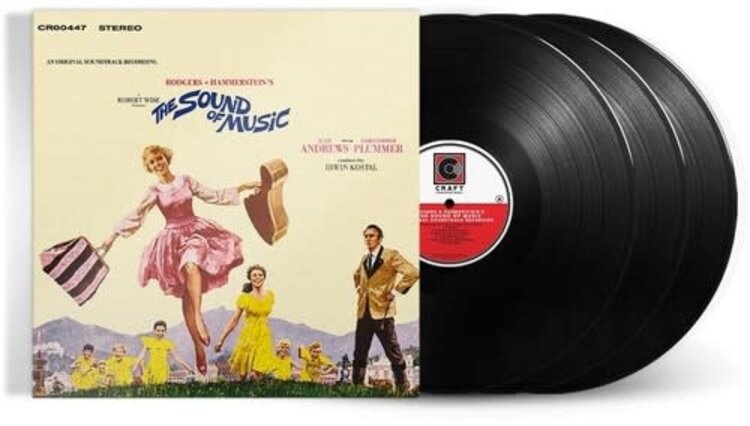Craft Recordings Rodgers & Hammerstein, Julie Andrews - The Sound Of Music Soundtrack 3LP