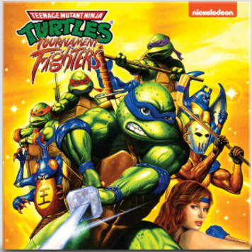 Enjoy the Ride Records Konami Kukeiha Club - Teenage Mutant Ninja Turtles Tournament Fighters 3LP (pizza pie color splatter vinyl)