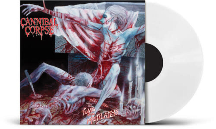 Metal Blade Import Cannibal Corpse - Tomb of the Mutilated LP (white vinyl)