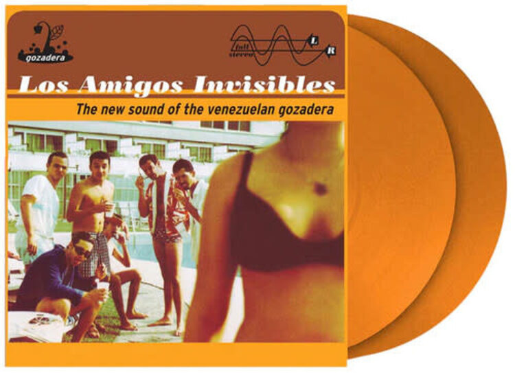 Luaka Bop Amigos Invisibles, Los - New Sound Of The Venezuelan Gozadera 2LP (orange vinyl)