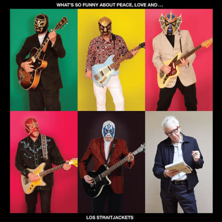 Yep Roc Los Straitjackets - What's So Funny About Peace, Love ... LP (yellow vinyl)