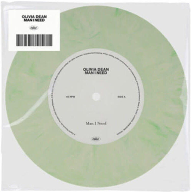 Island Dean, Olivia - Man I Need/ Man I Need (Live) 7'' (green marble)