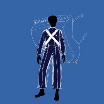 Andre 3000  - 7 Piano Sketches 10" vinyl (45 rpm, poster)