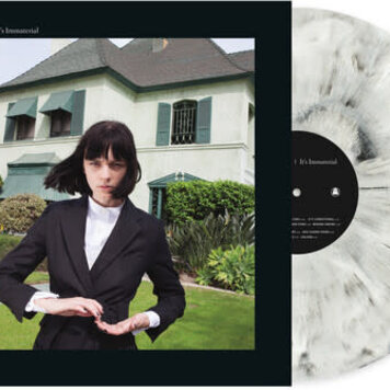 Pre-Order - Black Marble - It's Immaterial LP (10th Anniv black/white marble vinyl)