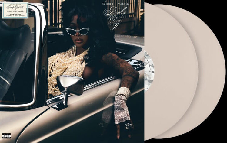 LVRN Records Walker, Summer - Finally Over It LP (opaque bone vinyl)