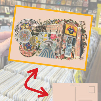 Wax Trax Postcard #1 Capitol Hill Store