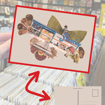 Wax Trax Postcard #3 Stanley Marketplace Store