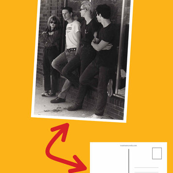 Wax Trax Postcard #9 X at Capitol Hill