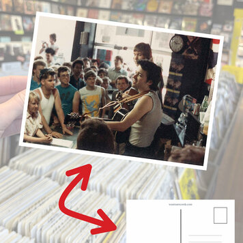 Wax Trax Postcard #11 Violent Femmes at Capitol Hill