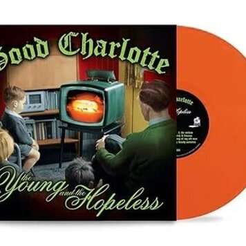 Good Charlotte - Young & The Hopeless LP (UK import orange vinyl)