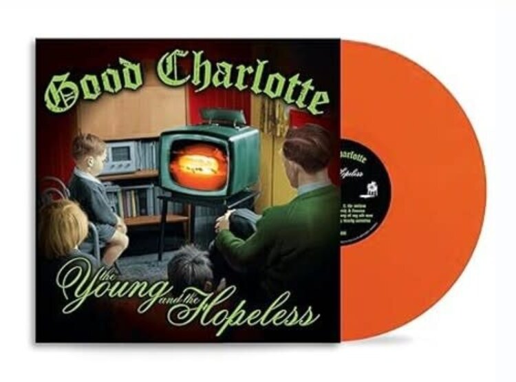 Good Charlotte - Young & The Hopeless LP (UK import orange vinyl)