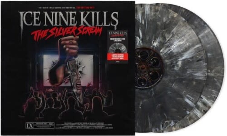 Fearless Ice Nine Kills - The Silver Scream 2LP (black marble vinyl)